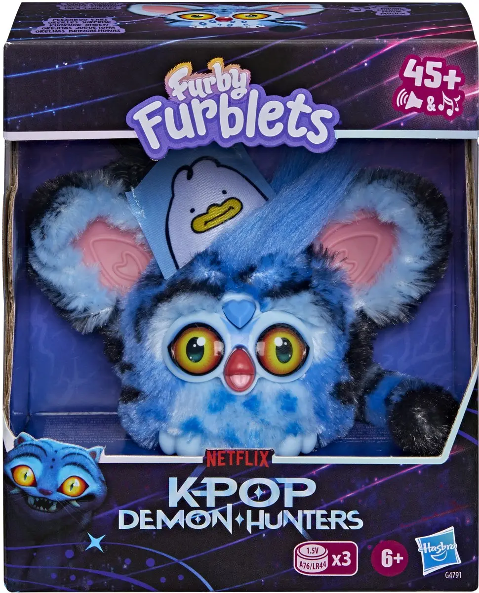 Hasbro Furby Furblets KPop Demon Hunters Derpy Tiger