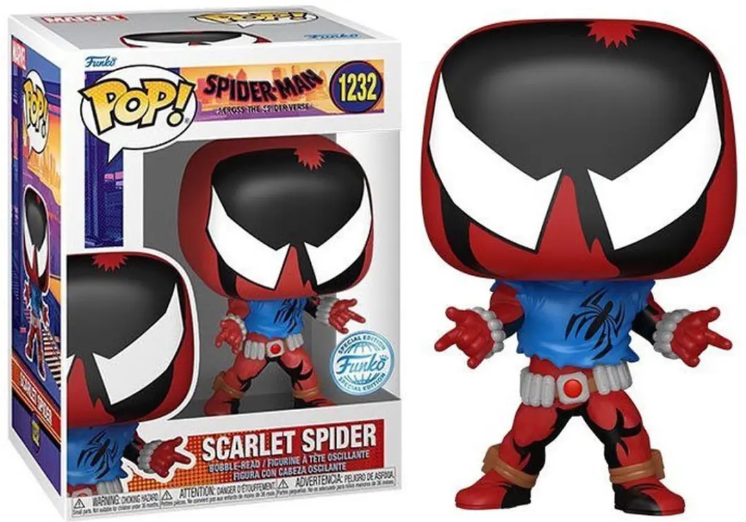 Funko Pop! Marvel Spider-Man Across the Spiderverse Scarlet Spider #1232