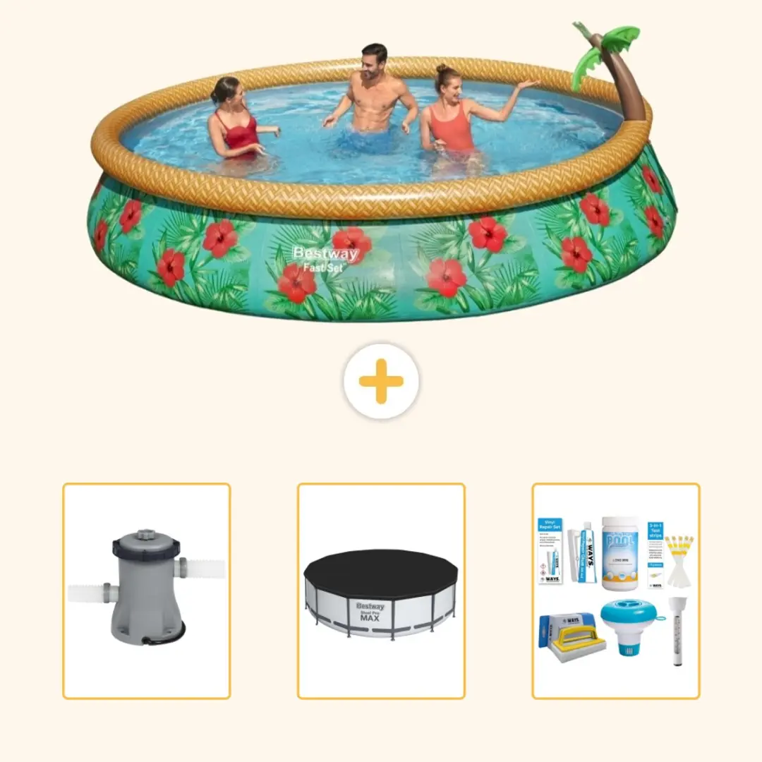 Bestway Paradijsprint Zwembad 457cm