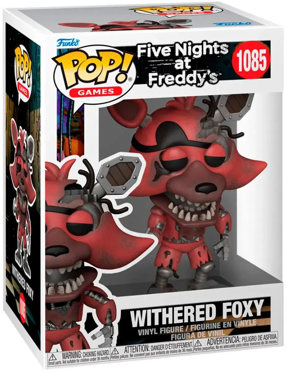 Funko Pop! Five Nights at Freddy's Withered Foxy #1085 - Veelkleurig