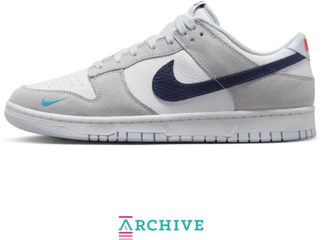 Nike Dunk Low 'Mini Swoosh Grey' Maat 46