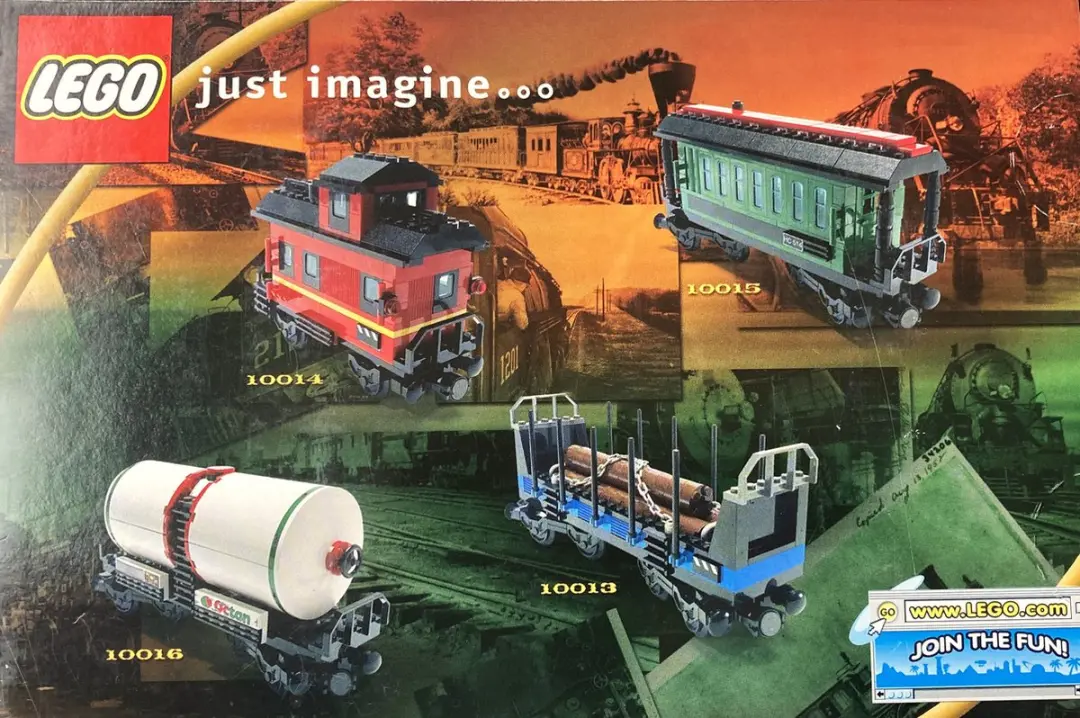LEGO 10017 Hopper Wagon - Wit Blauw Grijs