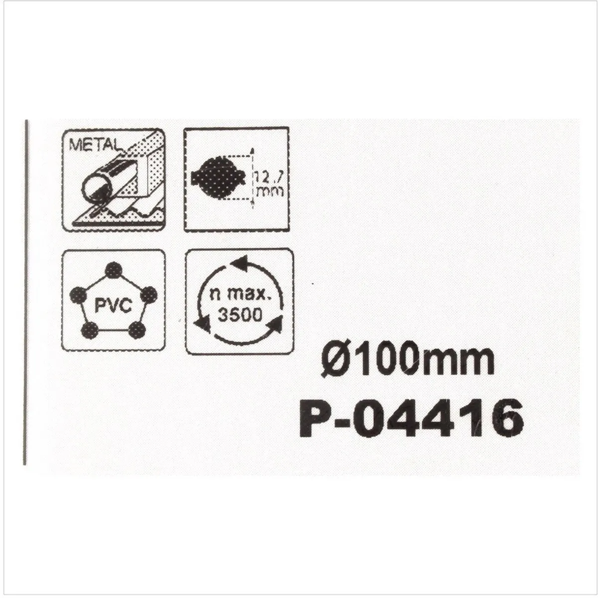 Makita Fiberborstel P-04416 100x120mm