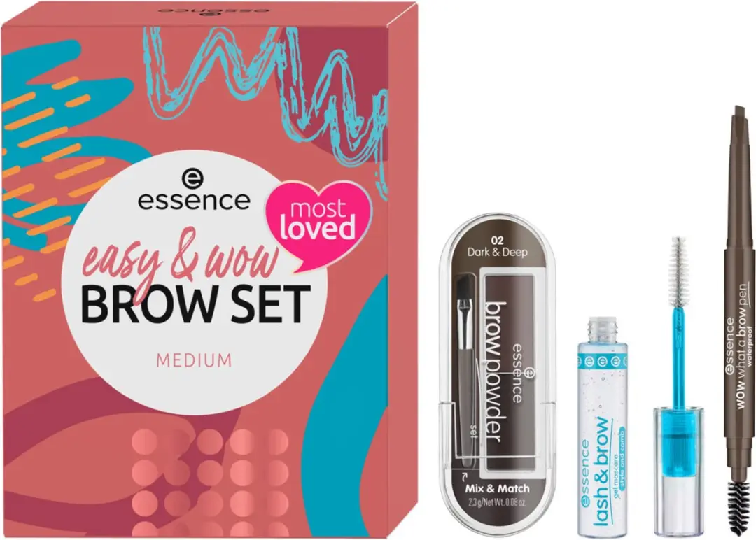 Essence Easy & WOW Brow Set Medium