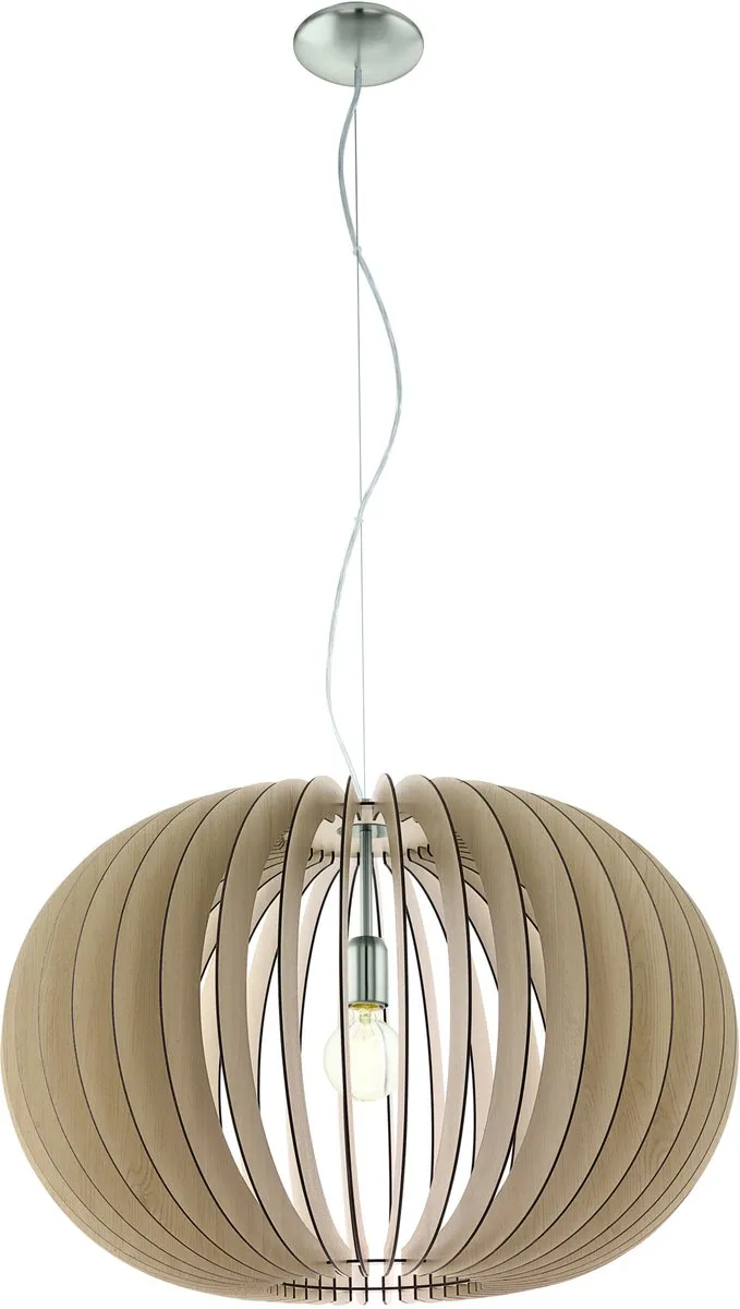 Eglo Stellato Hanglamp E27 - Ø23,5cm - Bruin