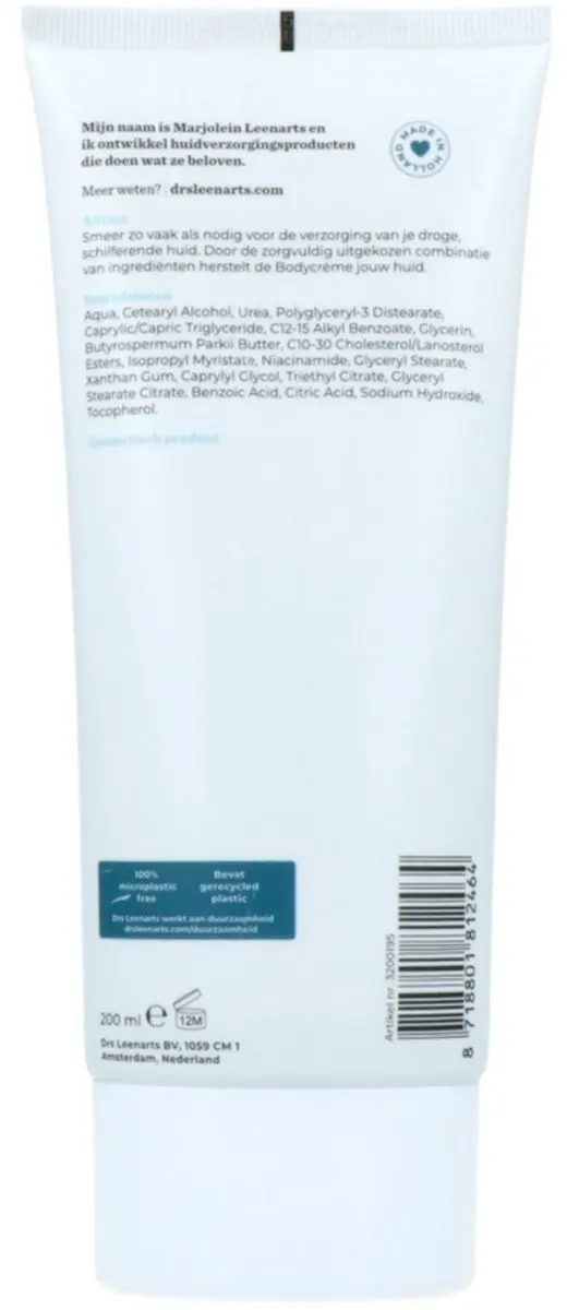 Drs Leenarts Bodycrème 200ml - 5% Ureum & Sheabutter