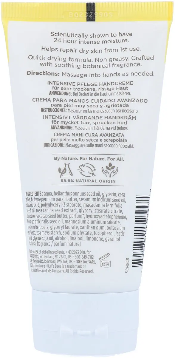 Burt's Bees Handcrème Advanced Care 80ml