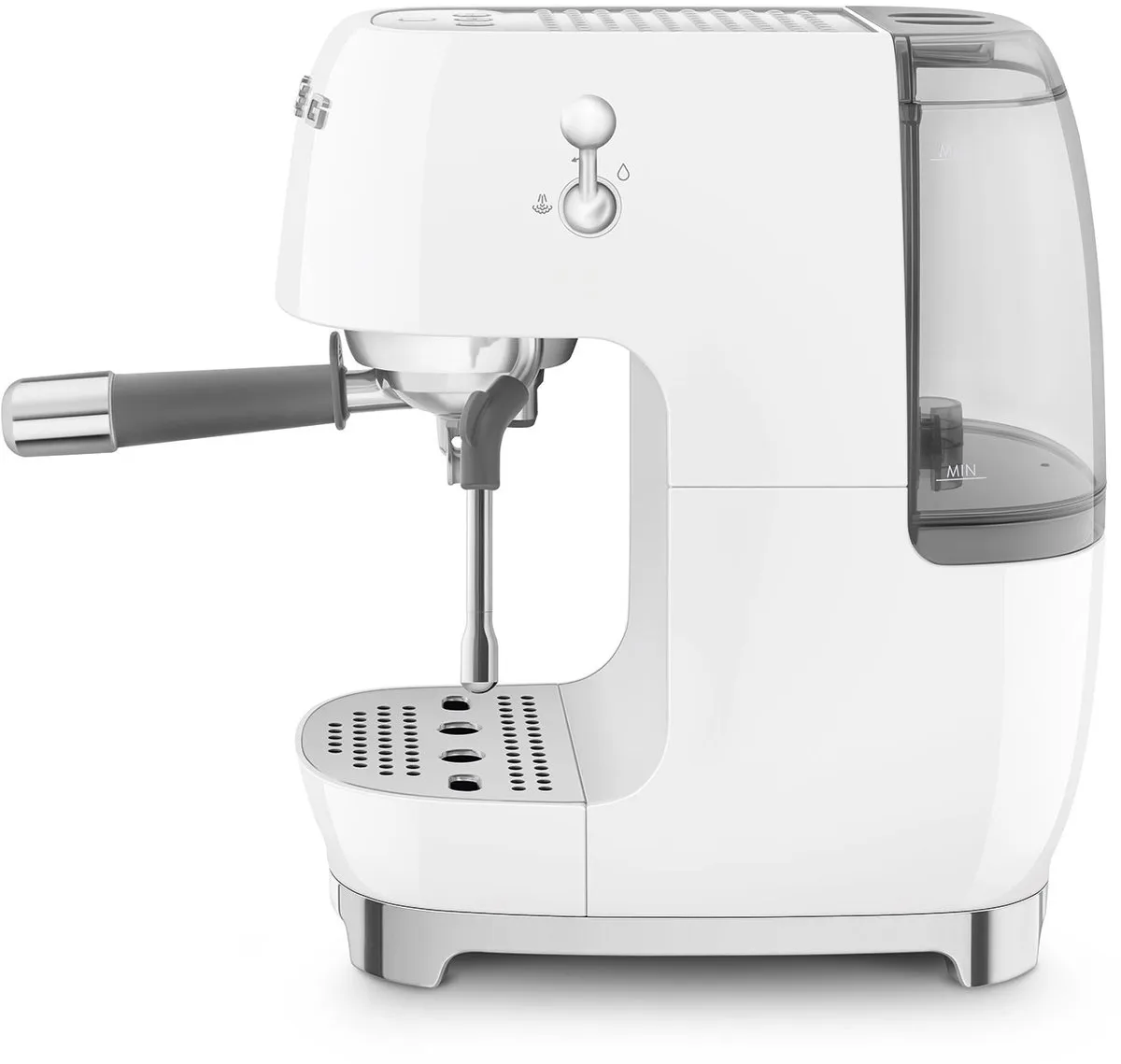 Smeg ECF03WHEU Handmatige Espressomachine - Cold Brew - Wit