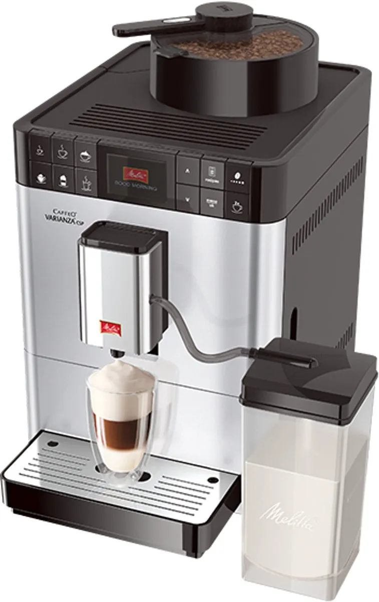 Melitta Caffeo Varianza F580-100 Deluxe Espressomachine - Zilver