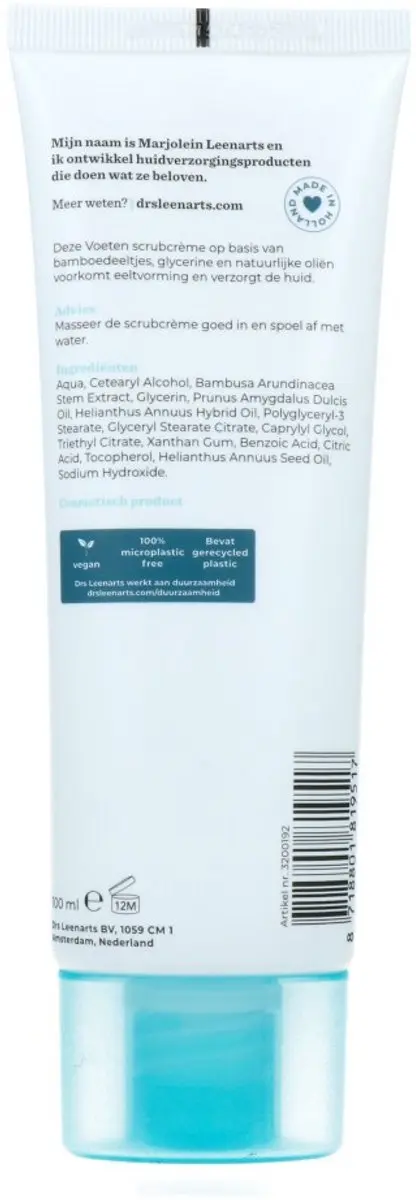Drs Leenarts Scrubcrème Voet 100ml