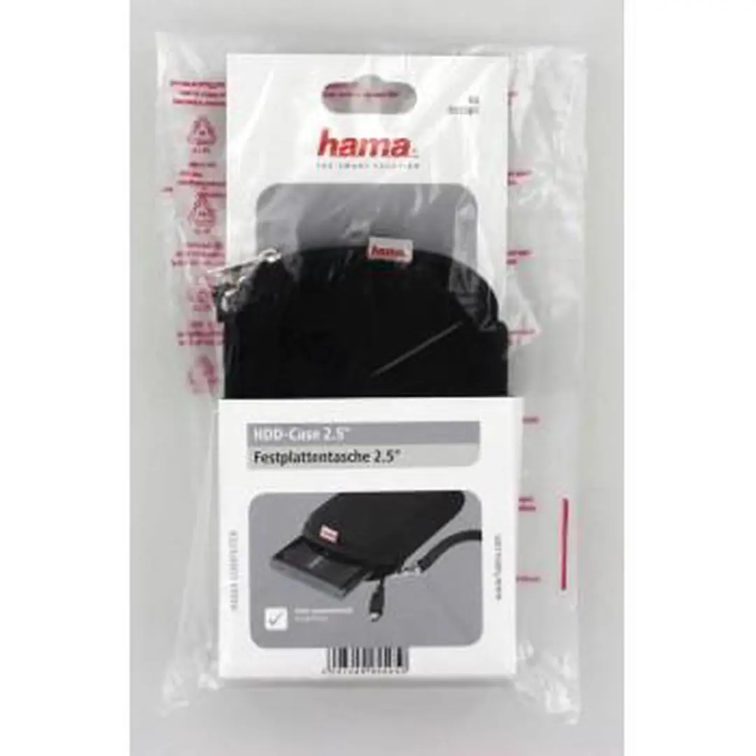 Hama 2.5inch HDD Hoes Neopreen - Zwart