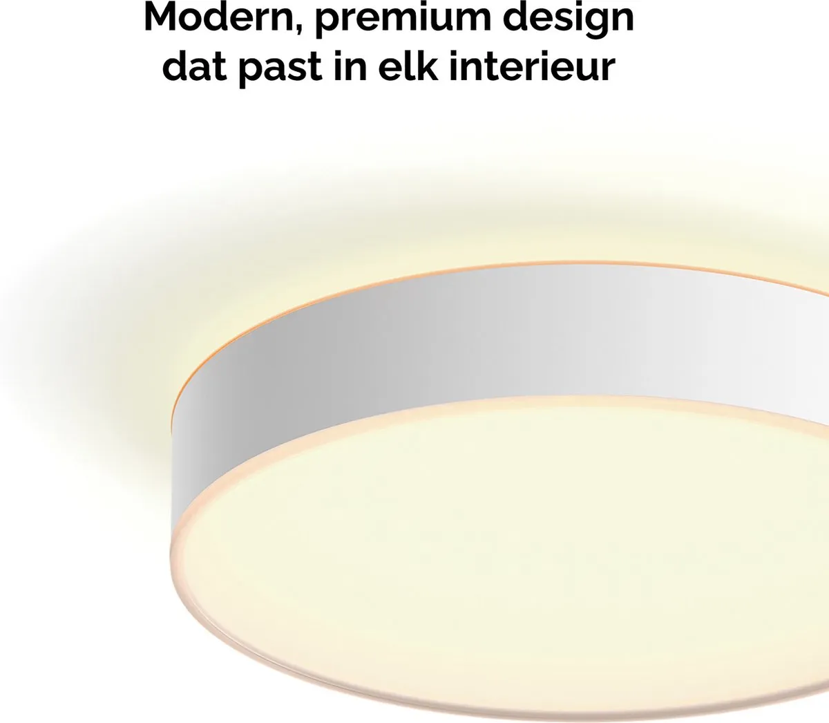 Philips Hue Devere Plafondlamp 38cm - Wit - 1 Dimmer Switch