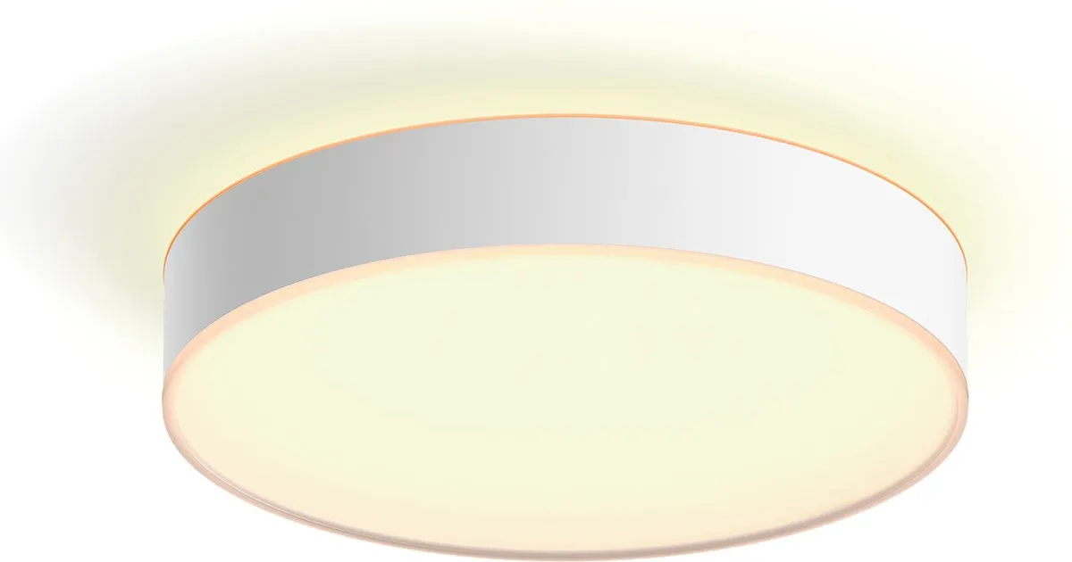 Philips Hue Devere Plafondlamp 38cm - Wit - 1 Dimmer Switch