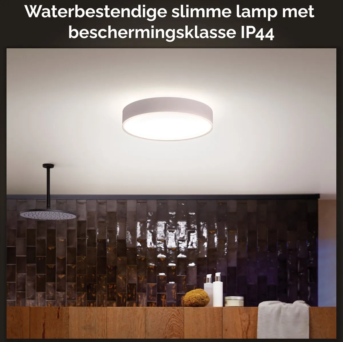 Philips Hue Devere Plafondlamp 38cm - Wit - 1 Dimmer Switch
