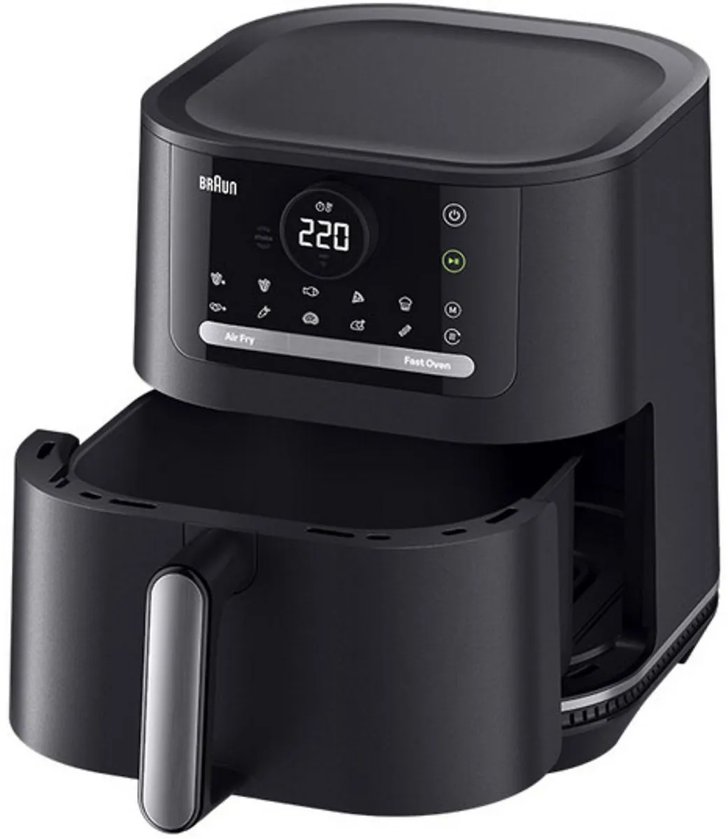 Braun MultiFry 5 HF5050 Airfryer 2-in-1 6L - 2000W - Zwart/Grijs