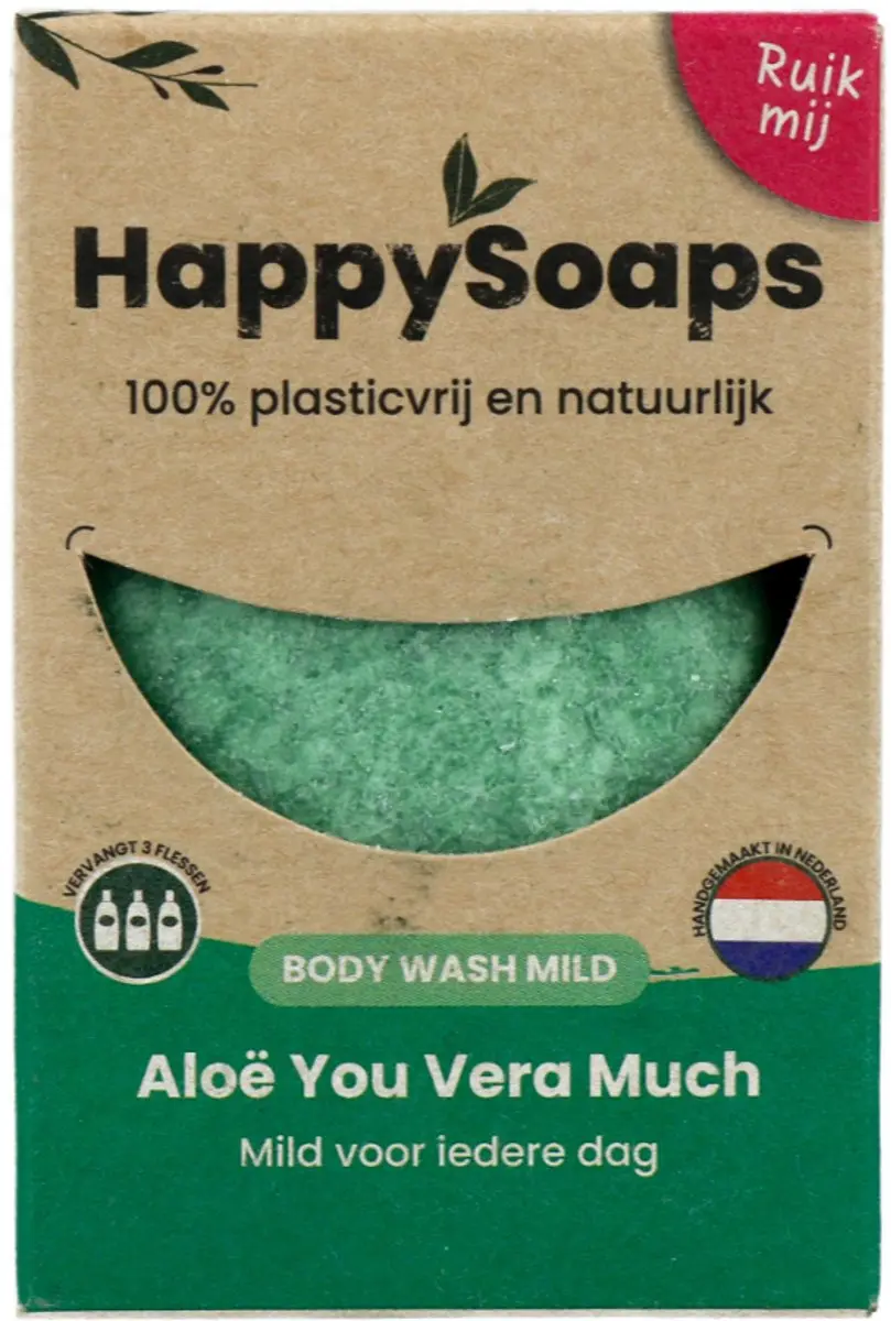 HappySoaps Aloë Vera Body Wash 70g
