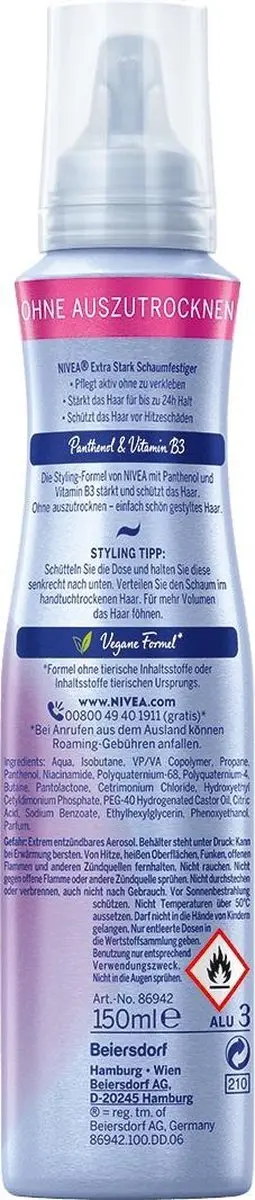 NIVEA Haarmousse 150ml