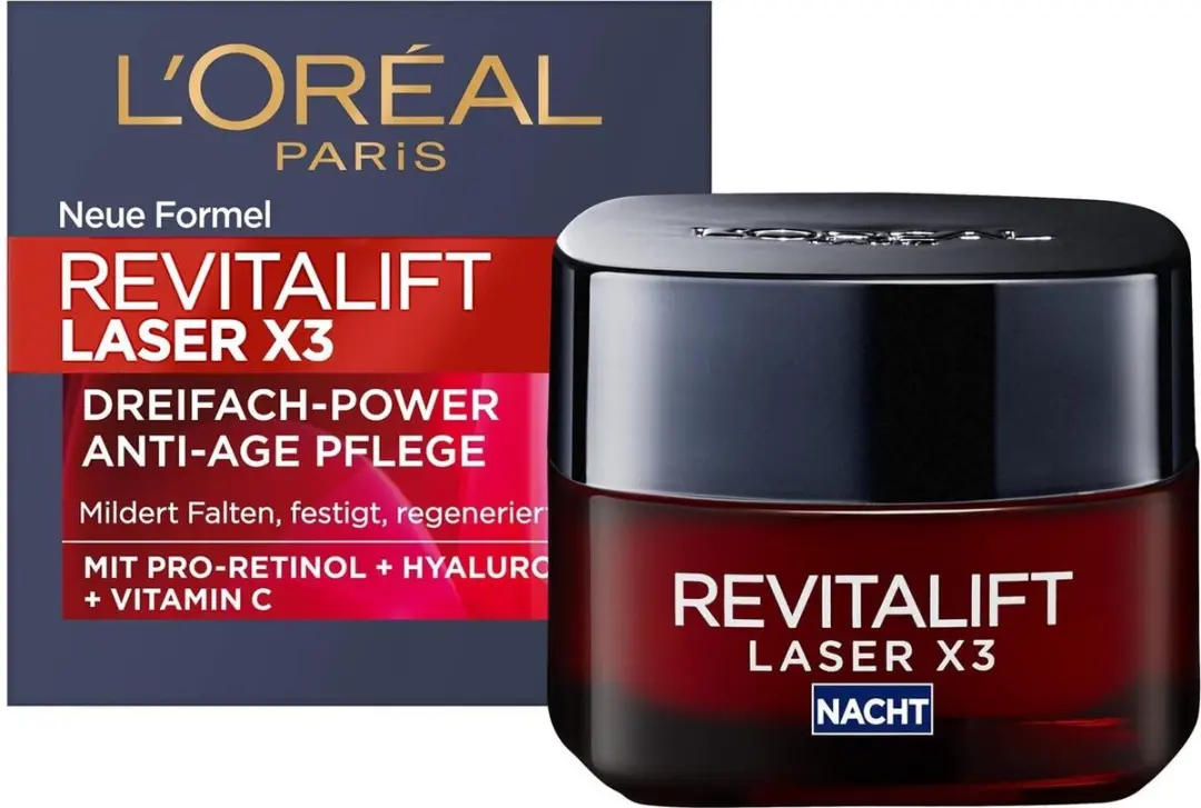 L'Oréal Paris Revitalift Laser X3 Nachtcrème 50ml