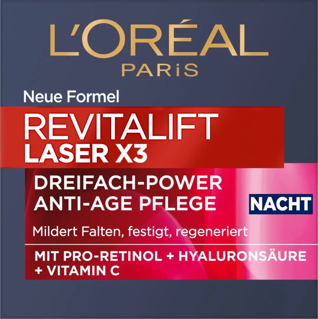 L'Oréal Paris Revitalift Laser X3 Nachtcrème 50ml