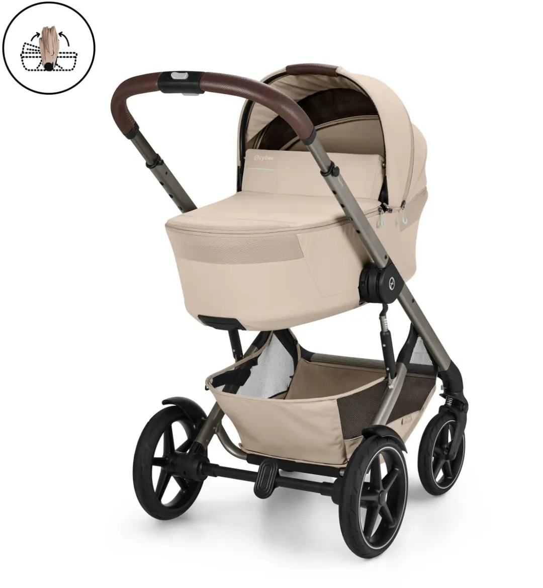 Cybex Talos 2-in-1 Kinderwagen - All-Terrain - Almond Beige