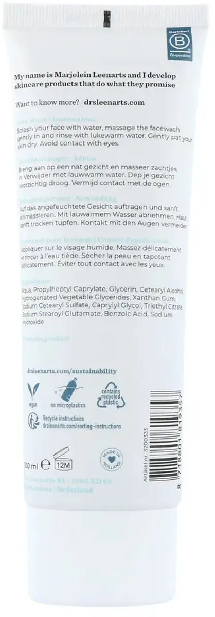 Drs Leenarts Gezichtsreiniger 100ml - pH-huidneutraal