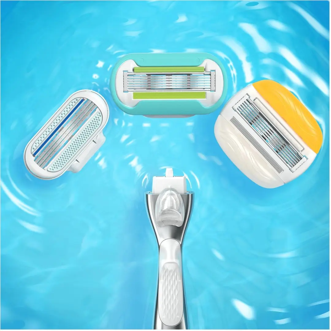 Gillette Venus Platinum Extra Glad Scheersysteem - 5 Bladen