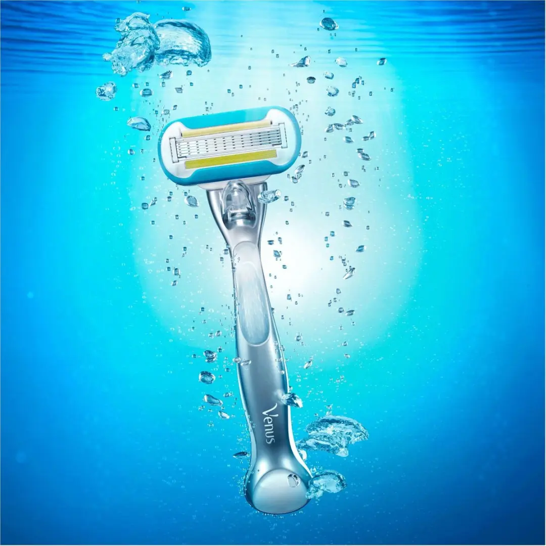 Gillette Venus Platinum Extra Glad Scheersysteem - 5 Bladen