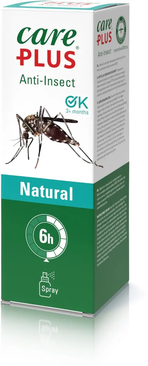 Care Plus Anti Insect Natural Spray - 2x60ml