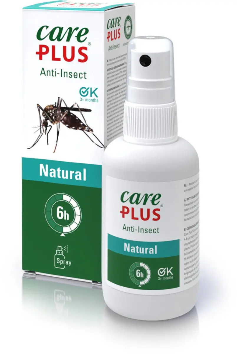 Care Plus Anti Insect Natural Spray - 2x60ml