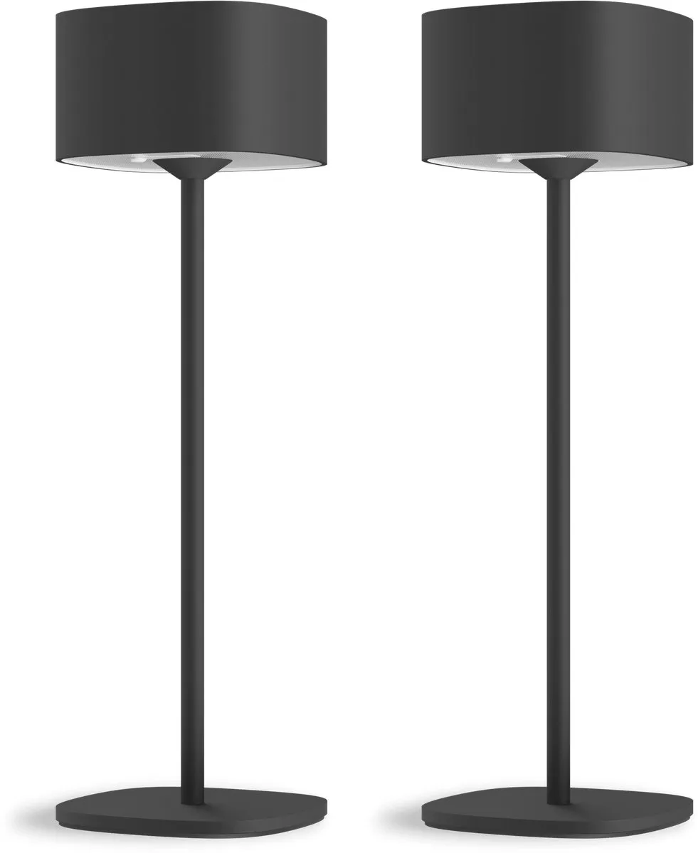 Calex Serino Oplaadbare Tafellamp 2 Stuks