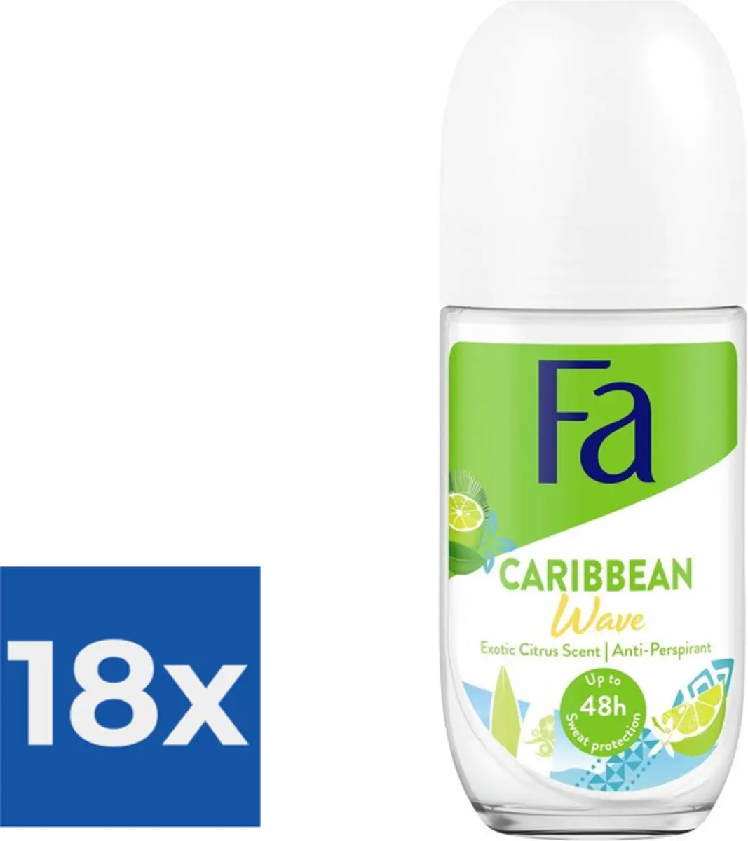 Fa Deo Roll-on Caribbean Lemon 50ml