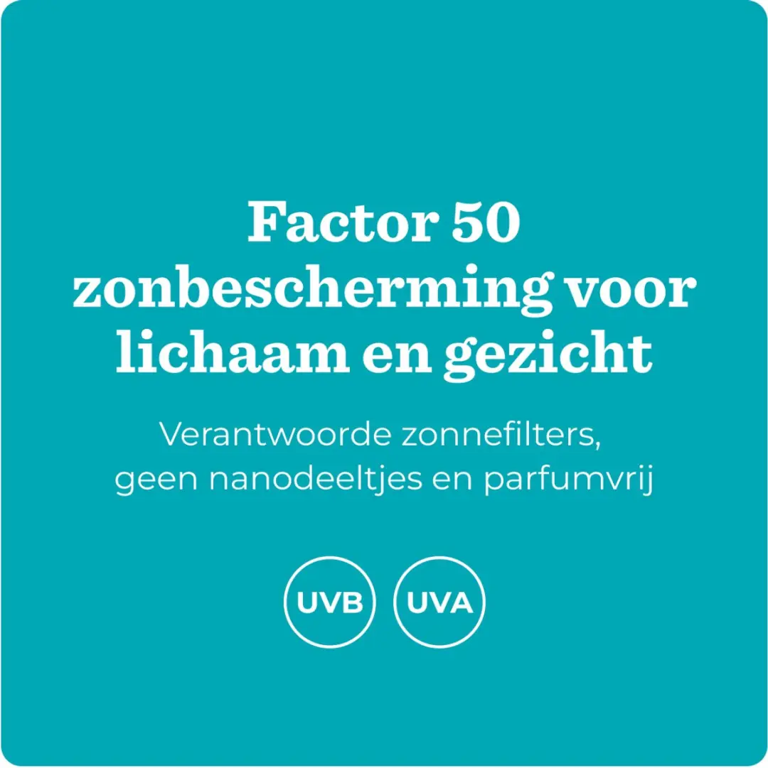 Drs Leenarts Zonnebrand SPF50 Gezicht & Lichaam 100ml - Parfumvrij