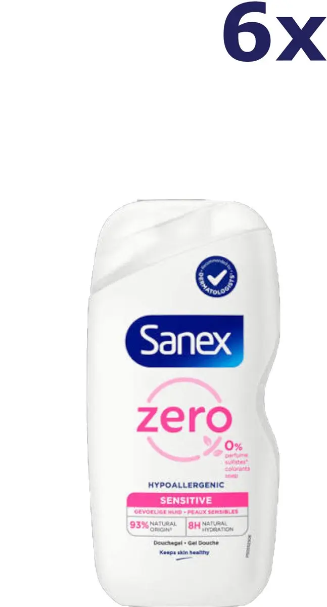 Sanex Douchegel Zero Sensitive 400ml