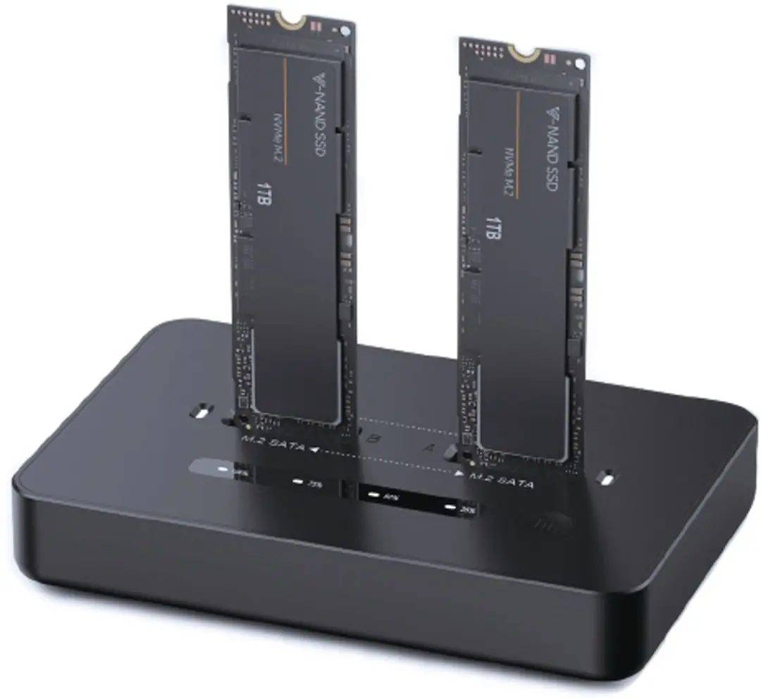 Gembird USB Type-C M.2 NVMe/SATA SSD Docking Station