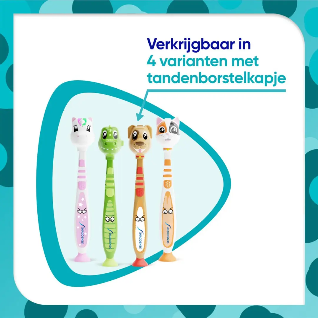 Sensodyne Proglasur Kids Tandenborstel - 3-6 jaar