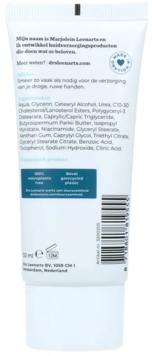 Drs Leenarts Handcrème Intensief Herstellend 5% Ureum 50ml