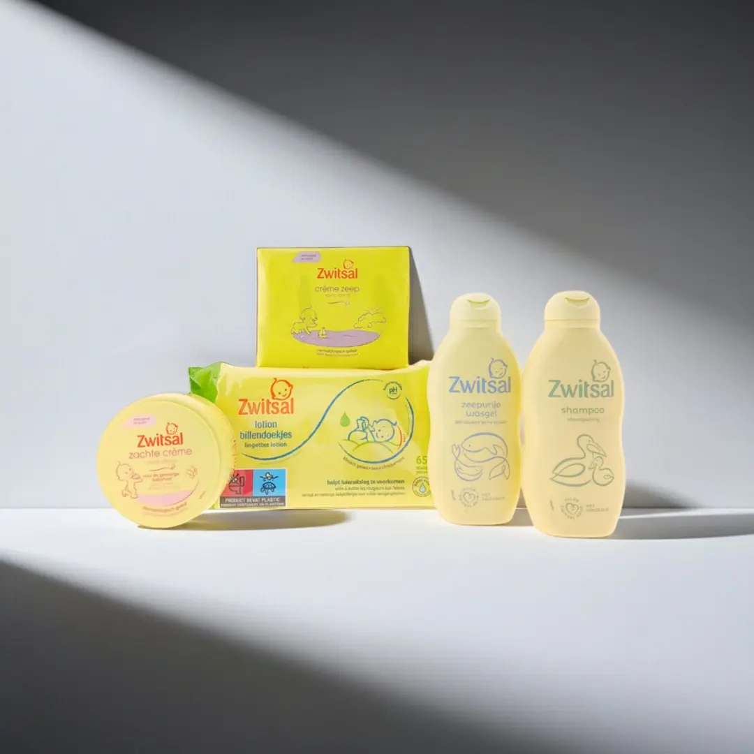 Zwitsal Baby Verzorgingsset Compleet - Geel
