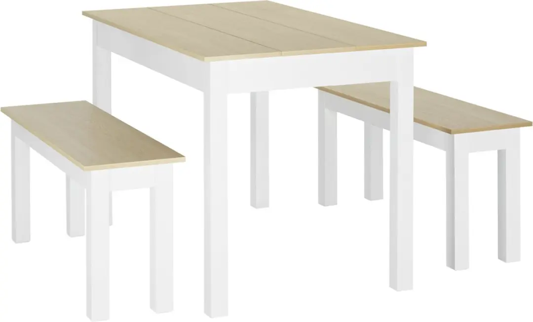 Homcom Eettafelset 119x70cm