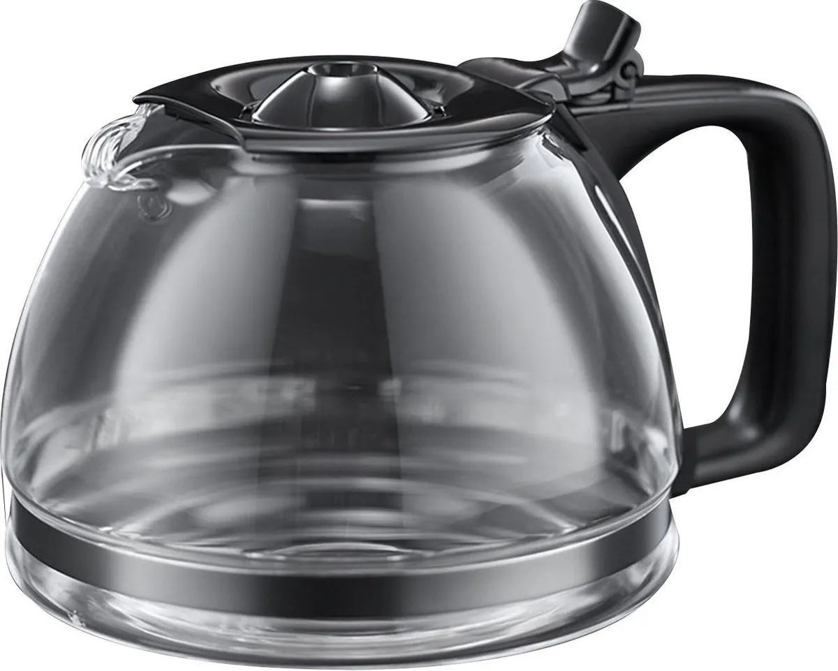 Russell Hobbs Glazen Kan 261090 - Zwart/Transparant