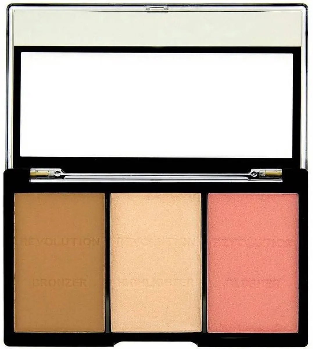 Makeup Revolution Ultra Brightening Contour Kit C01 - 3 Stuks - Medium