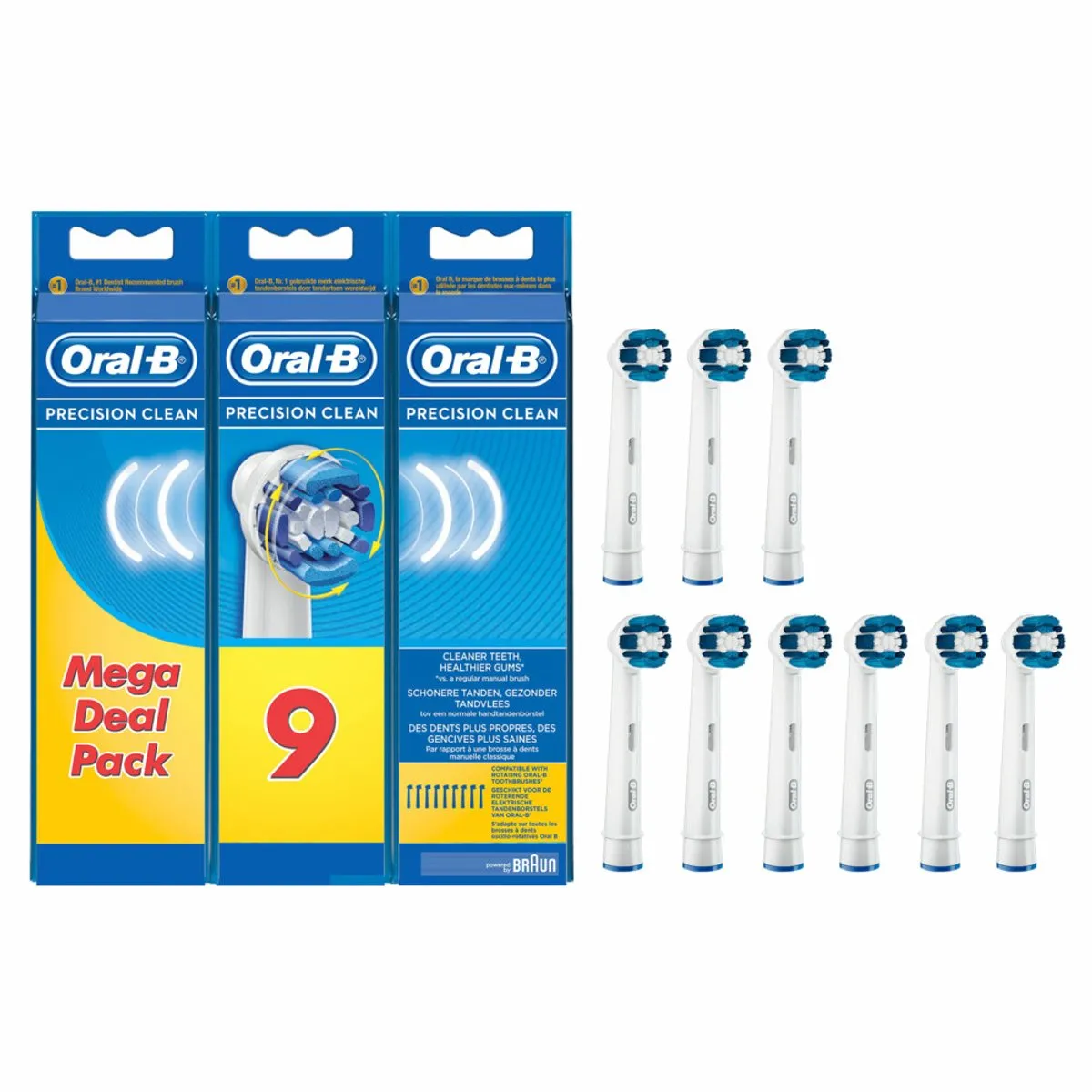 Oral-B Precision Clean EB20 Opzetborstels