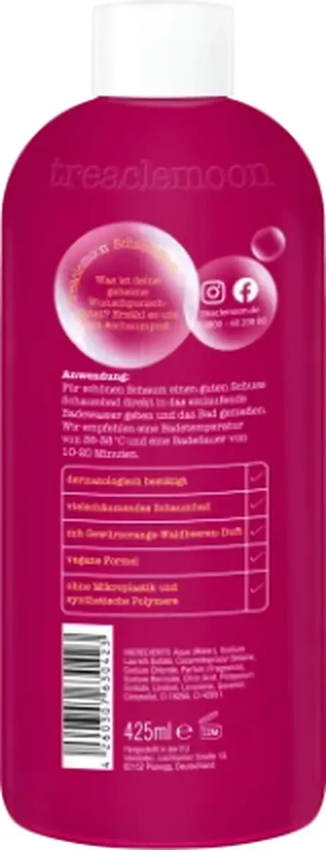 Treaclemoon Winter Badschuim Punch of Wishes 425ml