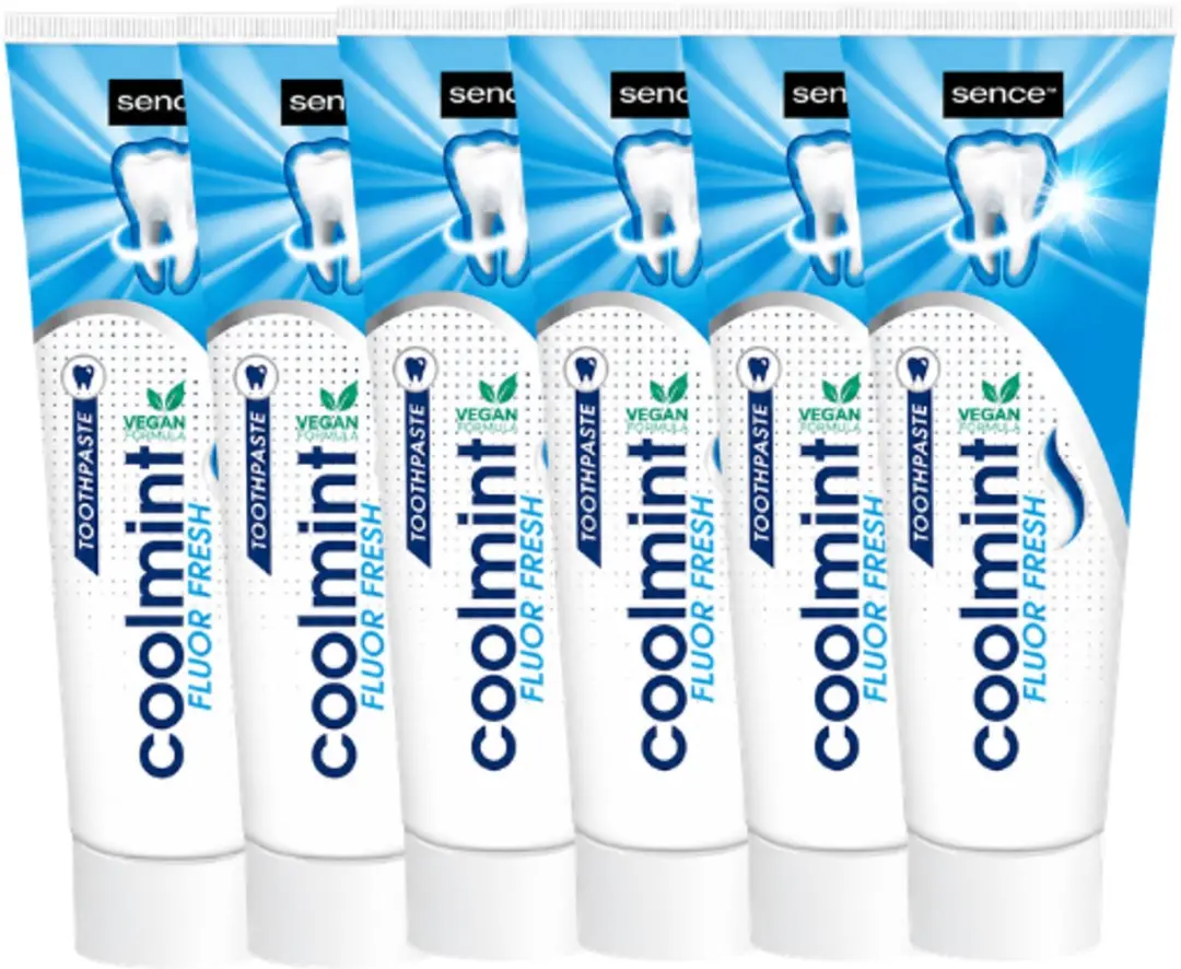 Sence Coolmint Fluor Tandpasta 6x75ml