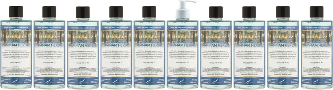 Splashbox Cosmetics Hammam Herbal Handzeep 500ml