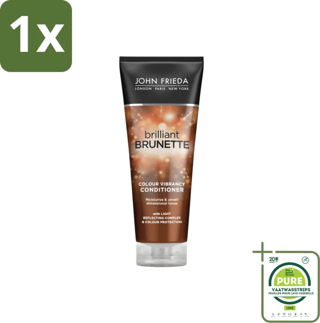 John Frieda Brilliant Brunette Conditioner 250ml