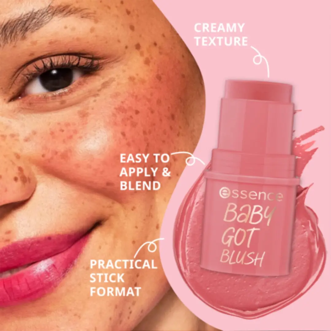 Essence Baby Got Blush Blush Stick Tickle Me Pink - 5.5g