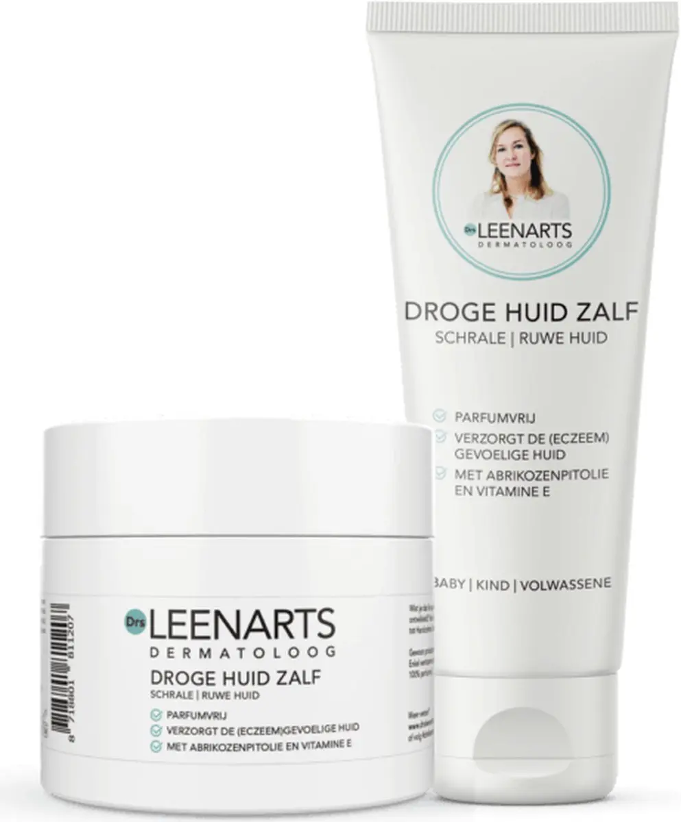 Drs Leenarts Droge Huid Zalf 125ml - Eczeem - Parfumvrij