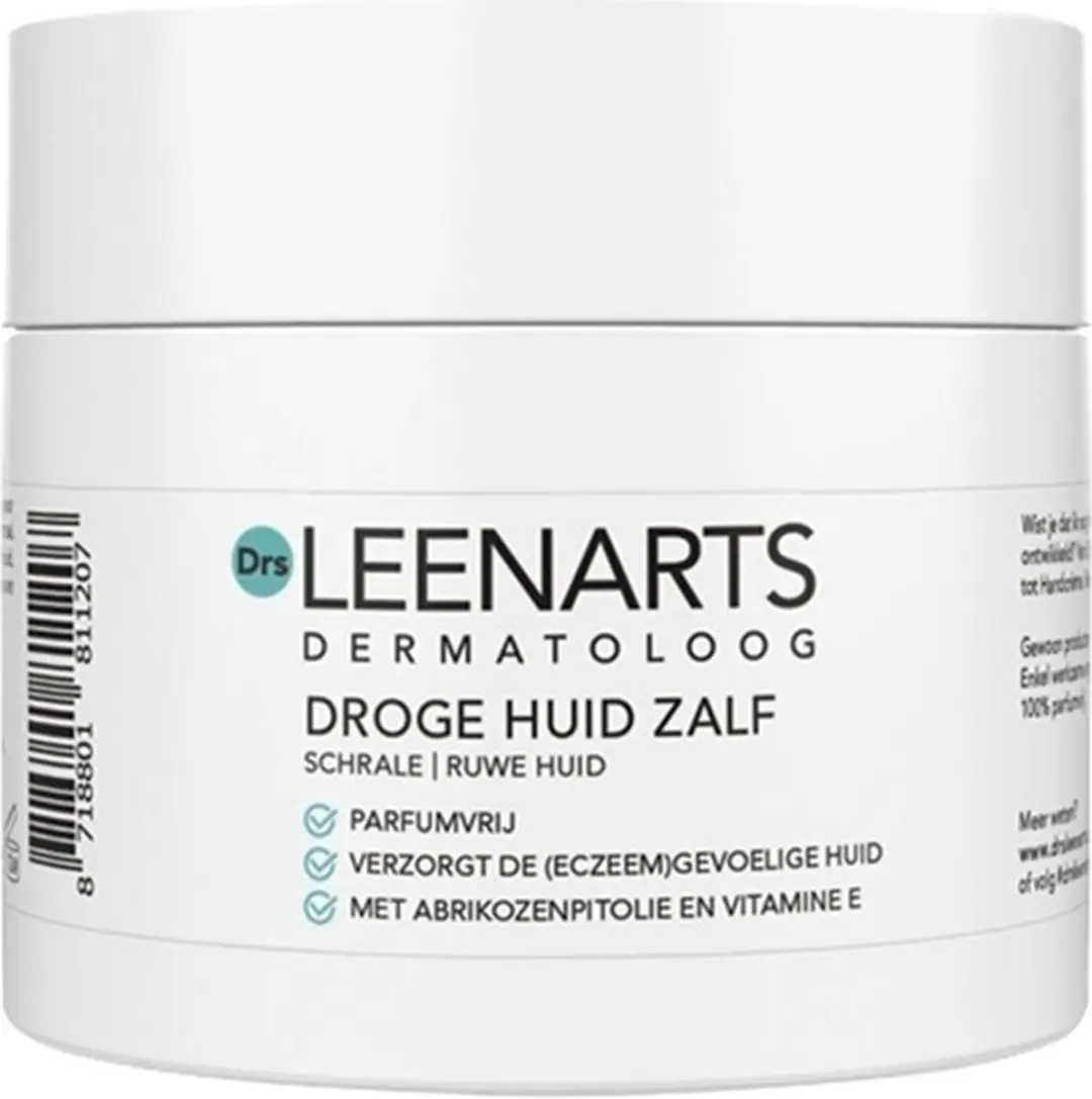 Drs Leenarts Droge Huid Zalf 125ml - Eczeem - Parfumvrij