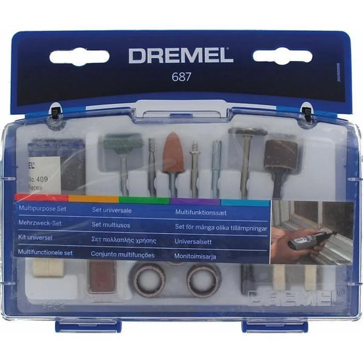 Dremel 687 Multifunctionele Set - Roterend - Staal