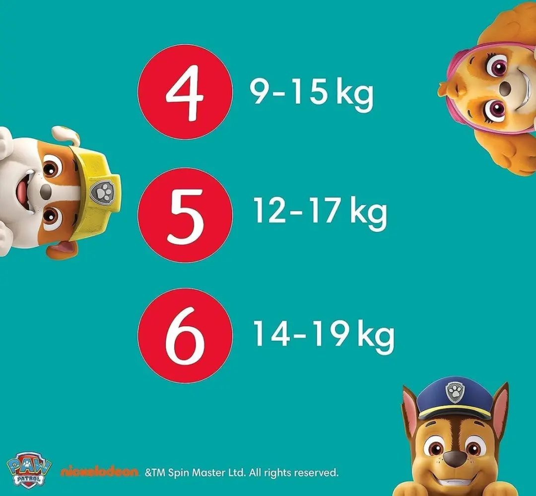 Pampers Baby Dry Luierbroekjes EL 6 - 138 Stuks - Paw Patrol